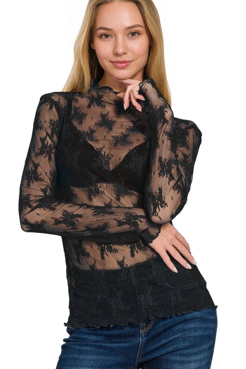 Elowen Lace Top
