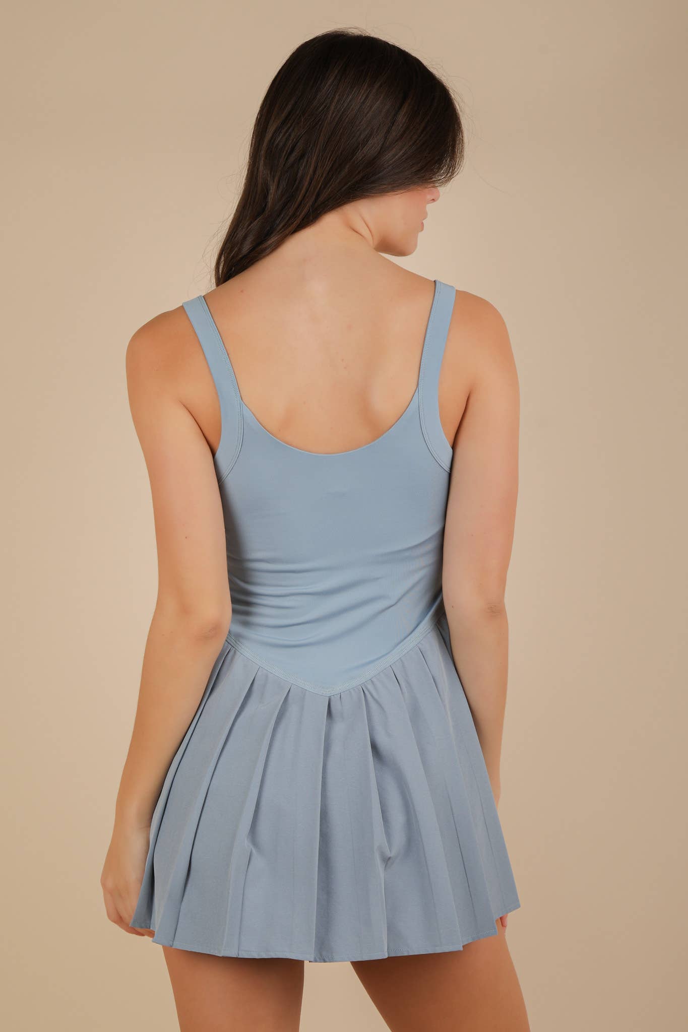 Nancy Pleated Workout Dress