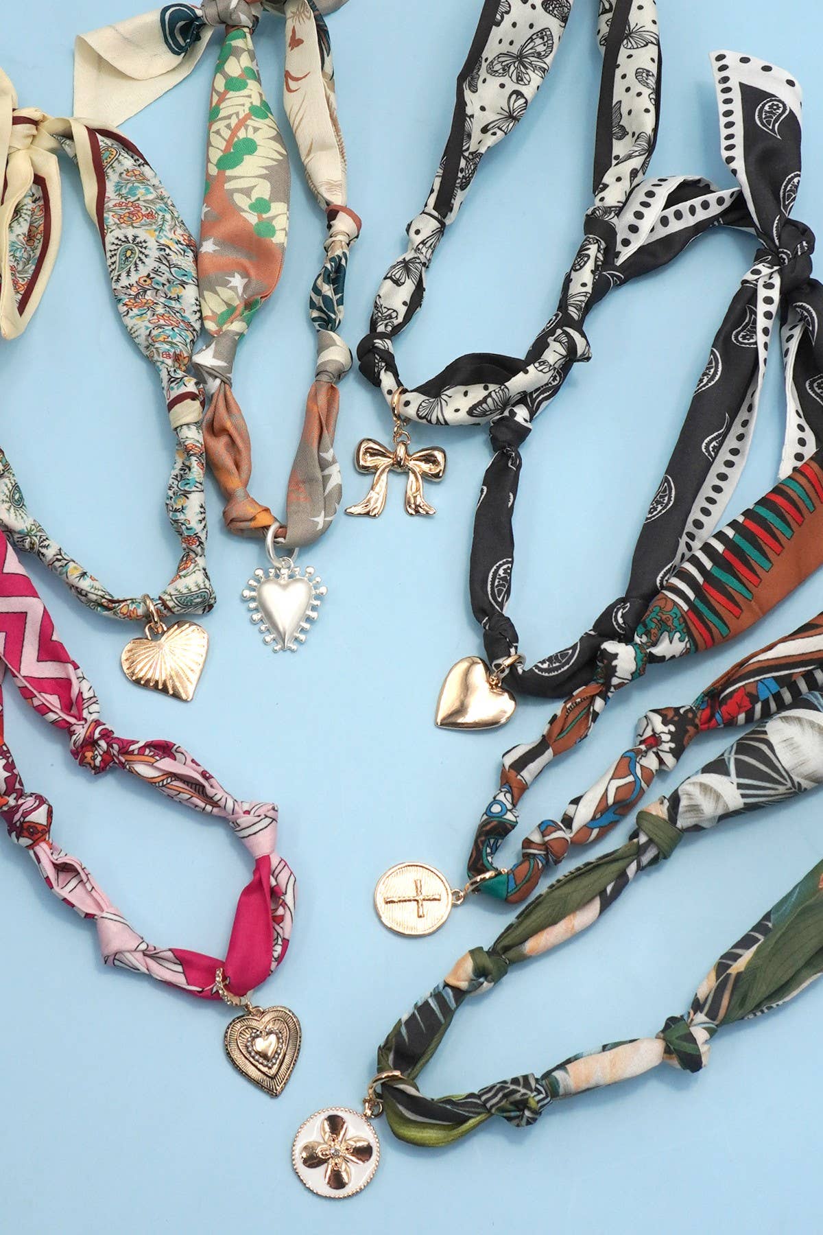 Scarf Charm Necklace