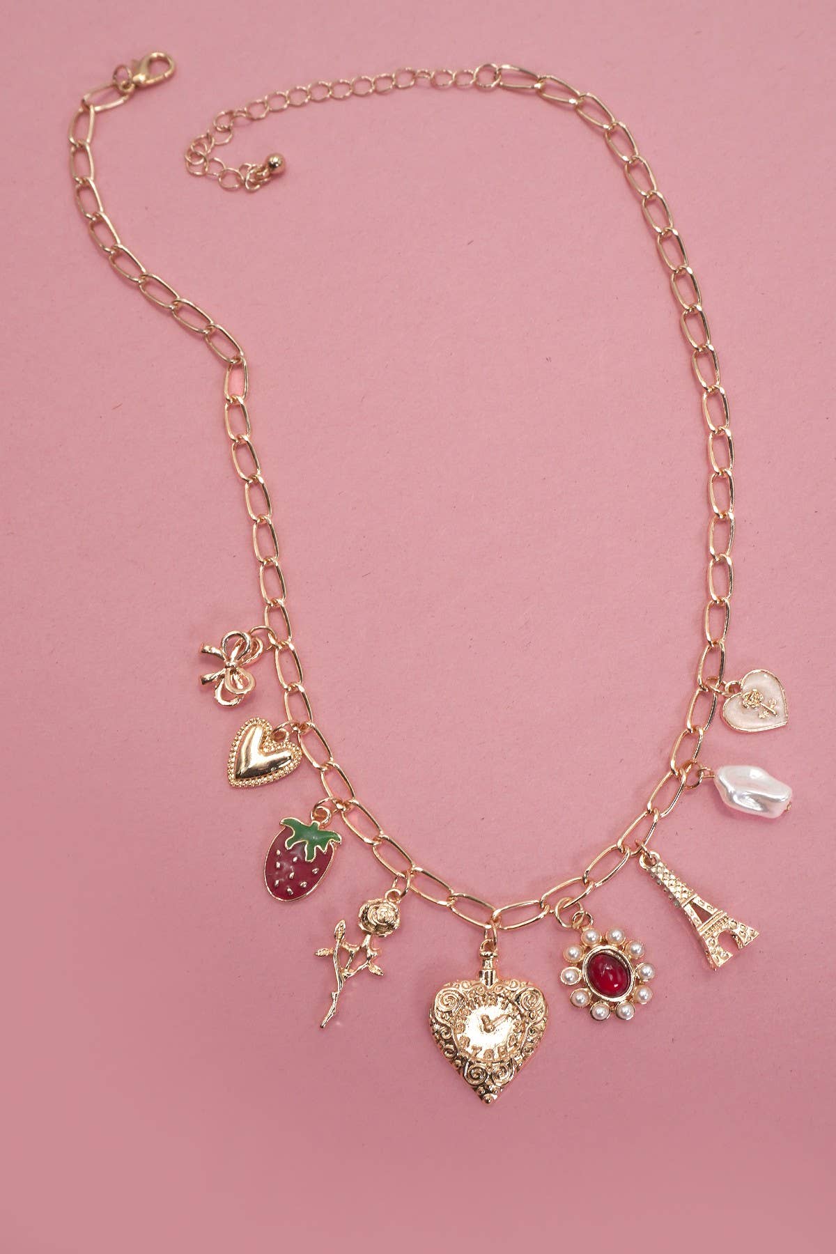 Paris Charm Necklace