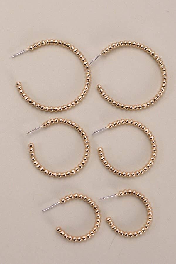 Halle Trio Earrings