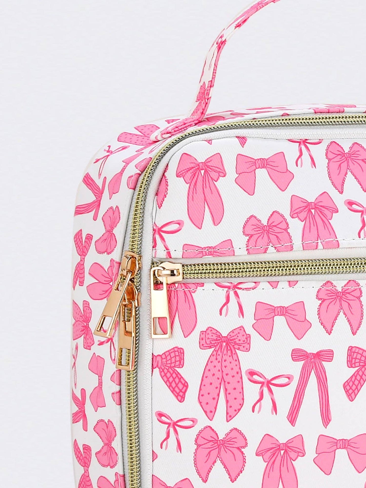 Bow Printed Lunch Box