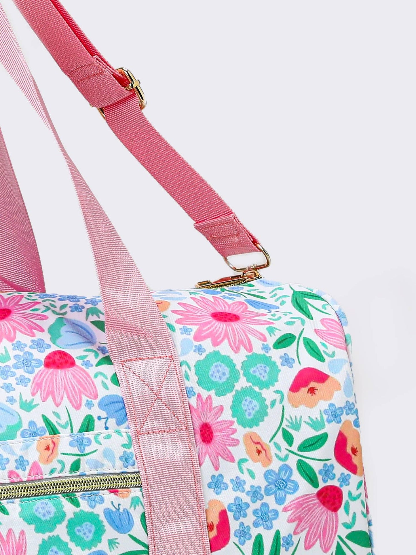 Floral Duffle Bag