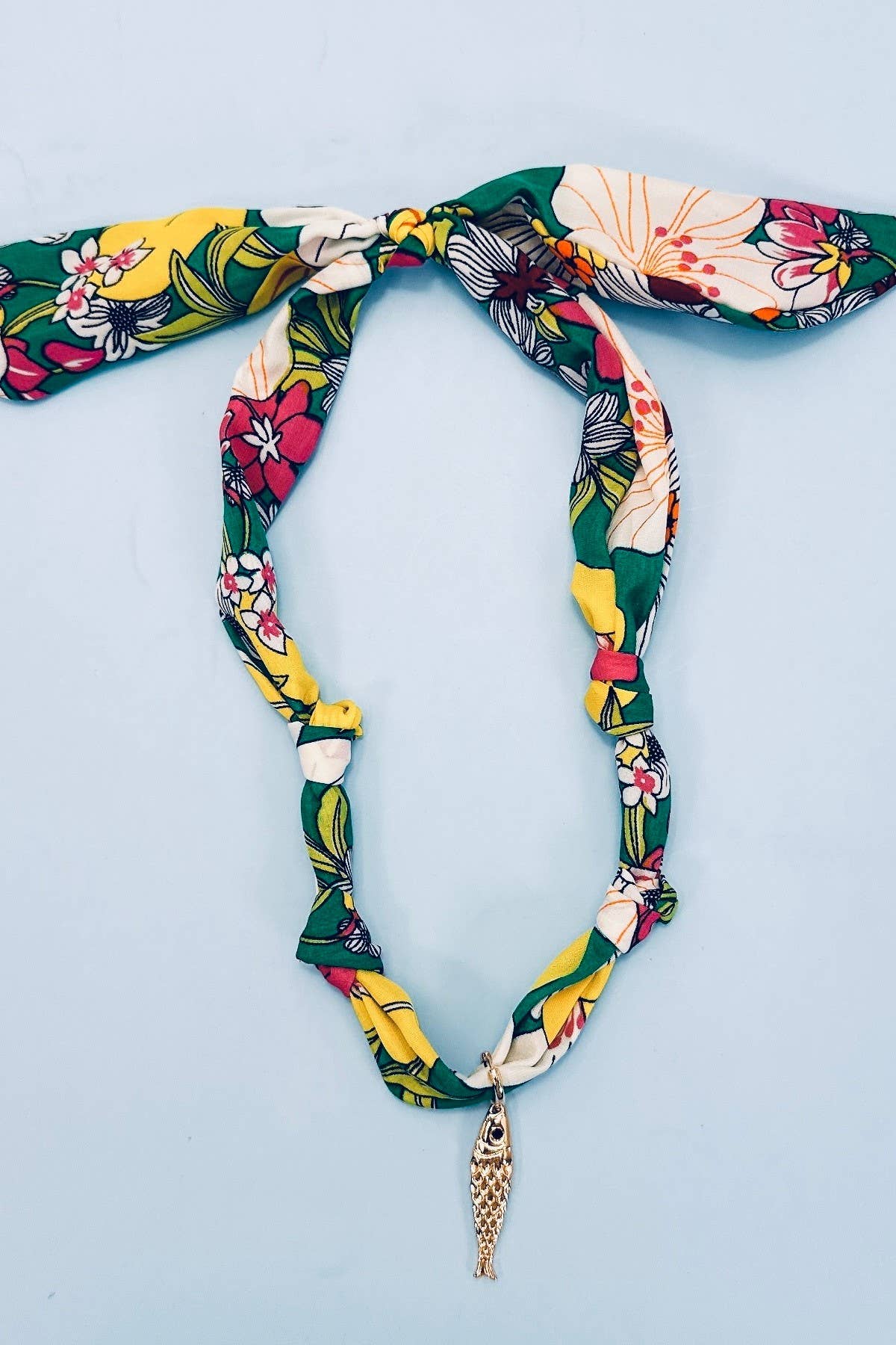 Scarf Charm Necklace