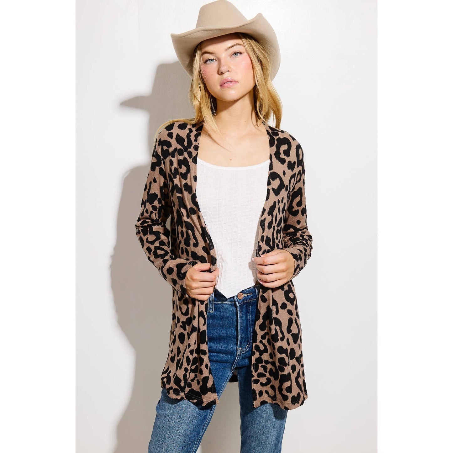 Julia Leopard Cardigan
