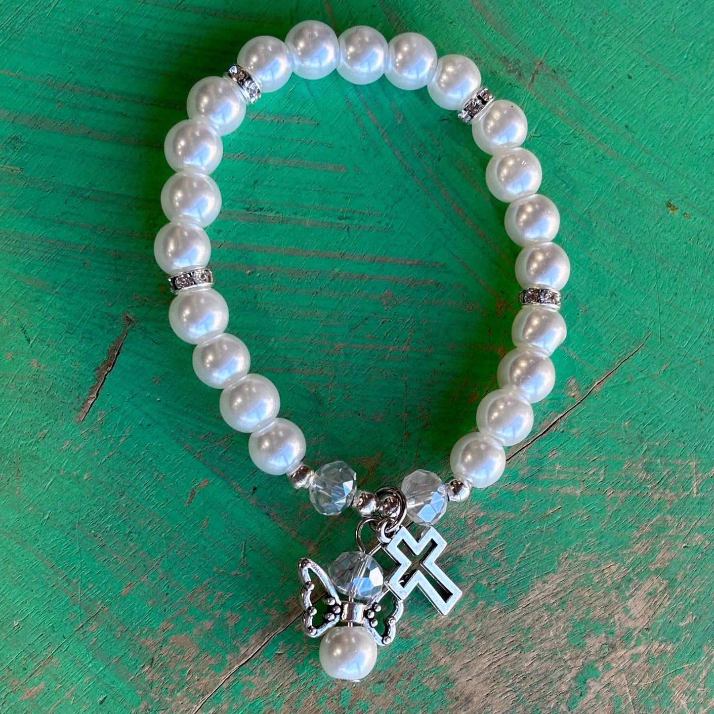 Marcie Angel Pearl Bracelet