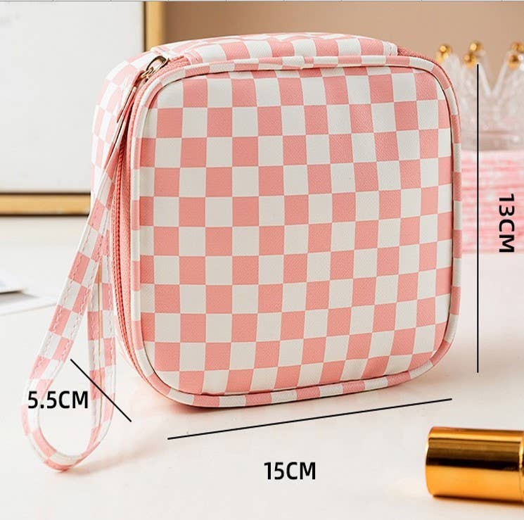 Checkered Pouch