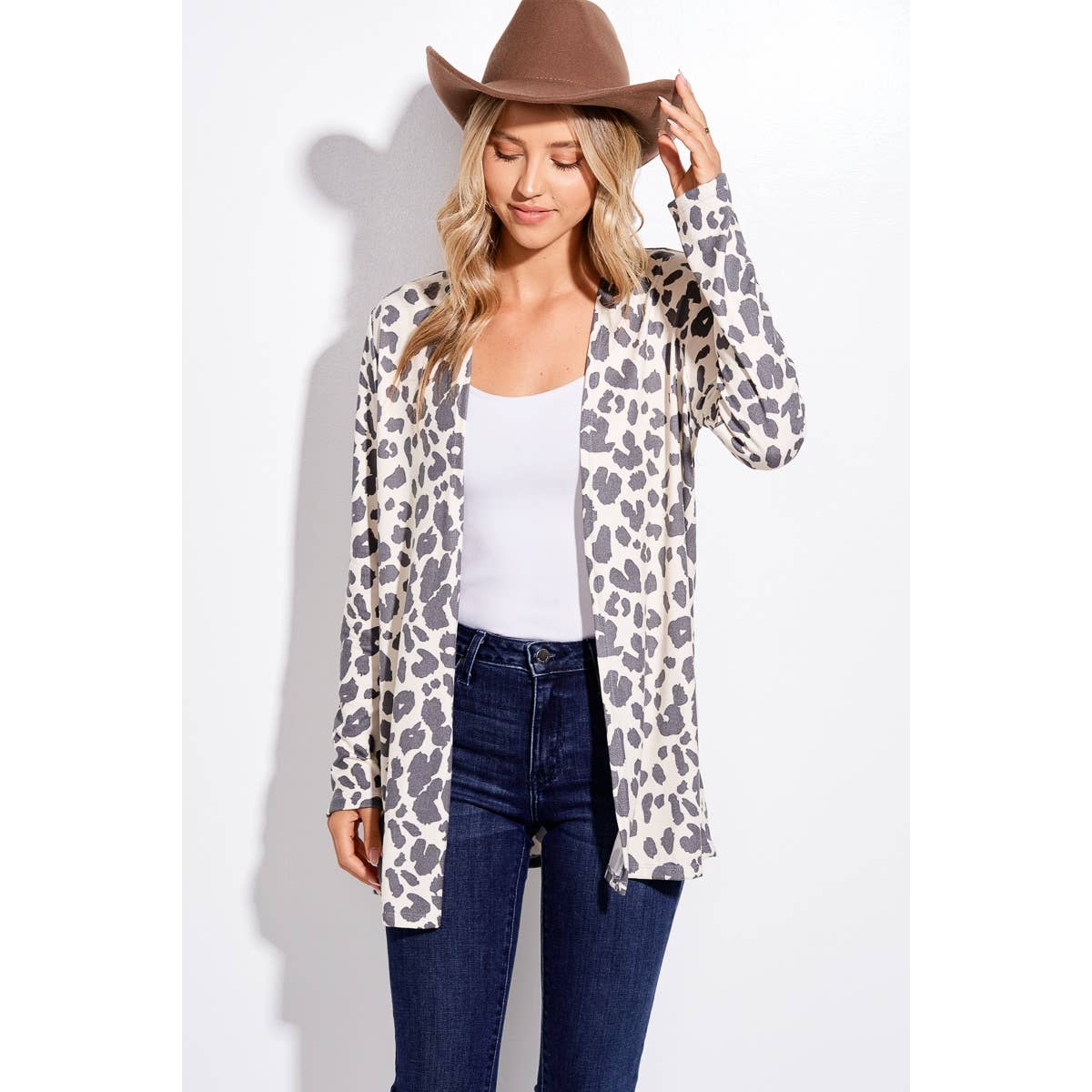 Julia Leopard Cardigan