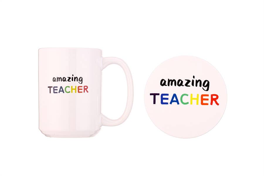 Teacher Mug and Coaster Set