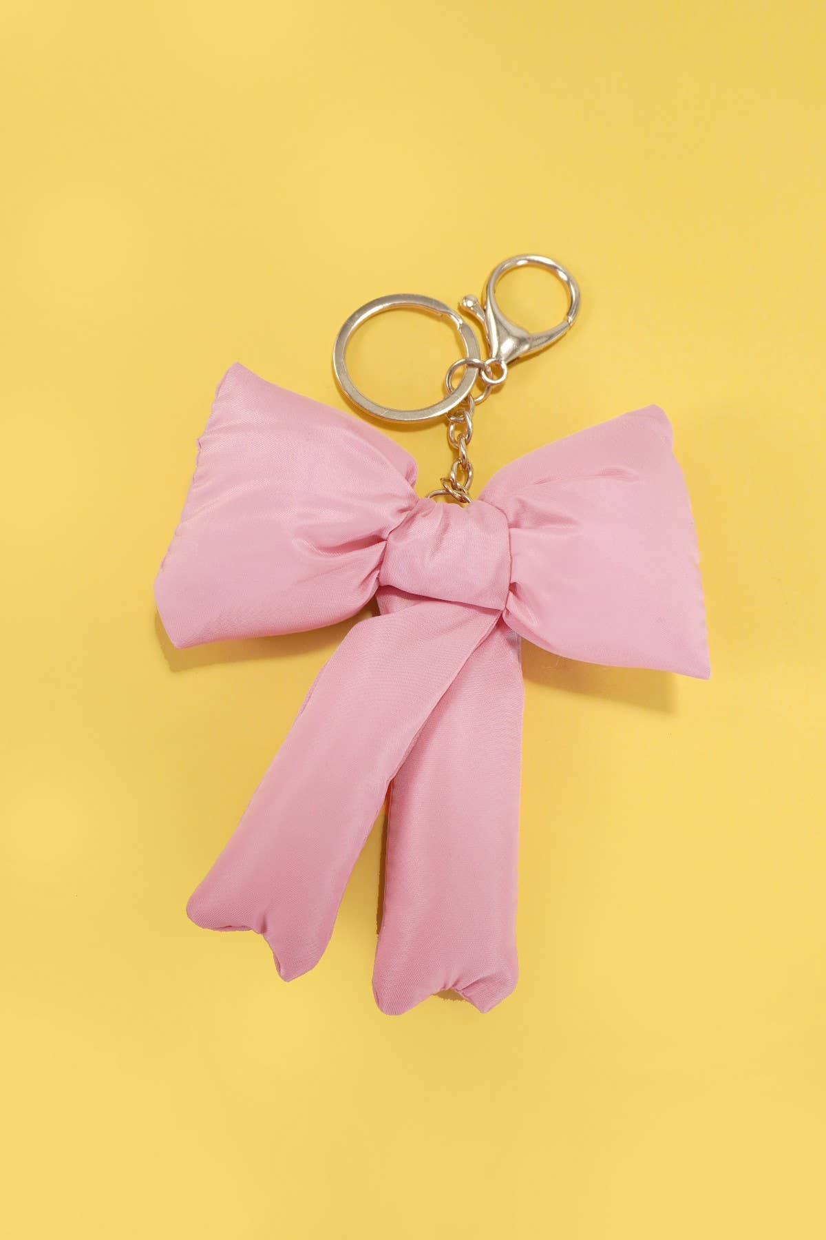 Puffy Bow Keychain