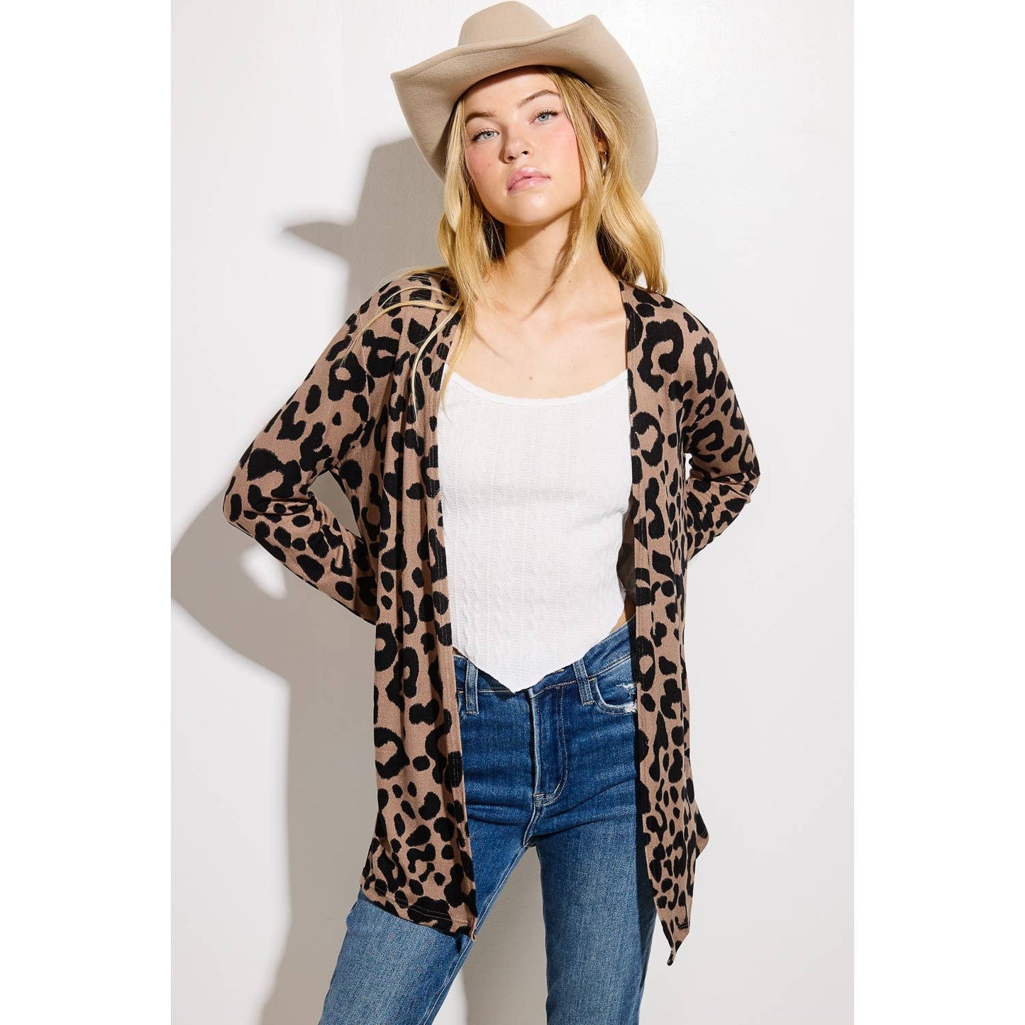 Julia Leopard Cardigan