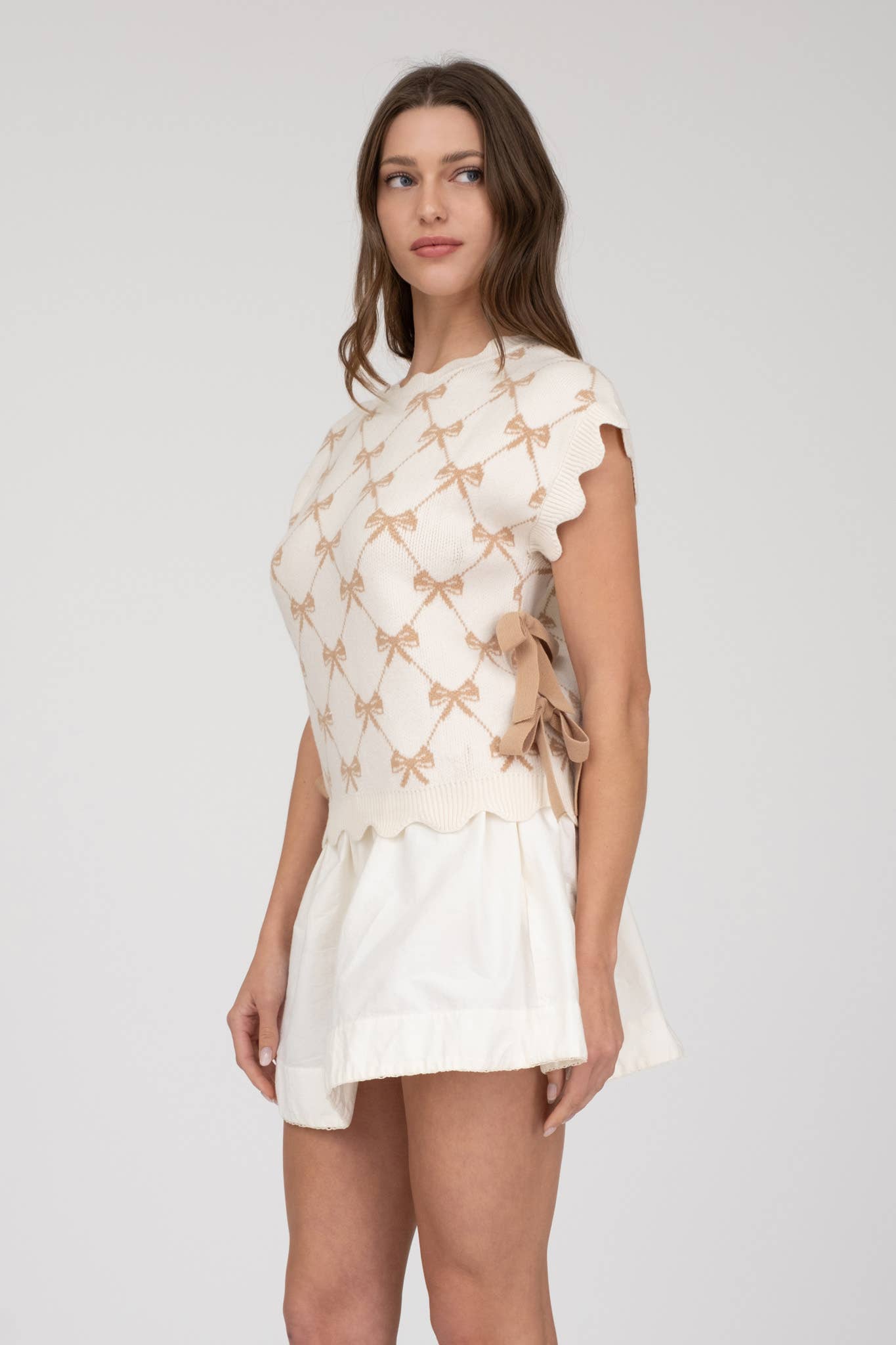 Eloise Bow Knit Sweater