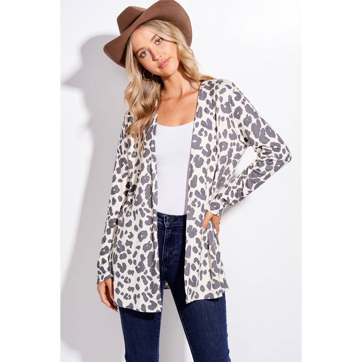 Julia Leopard Cardigan