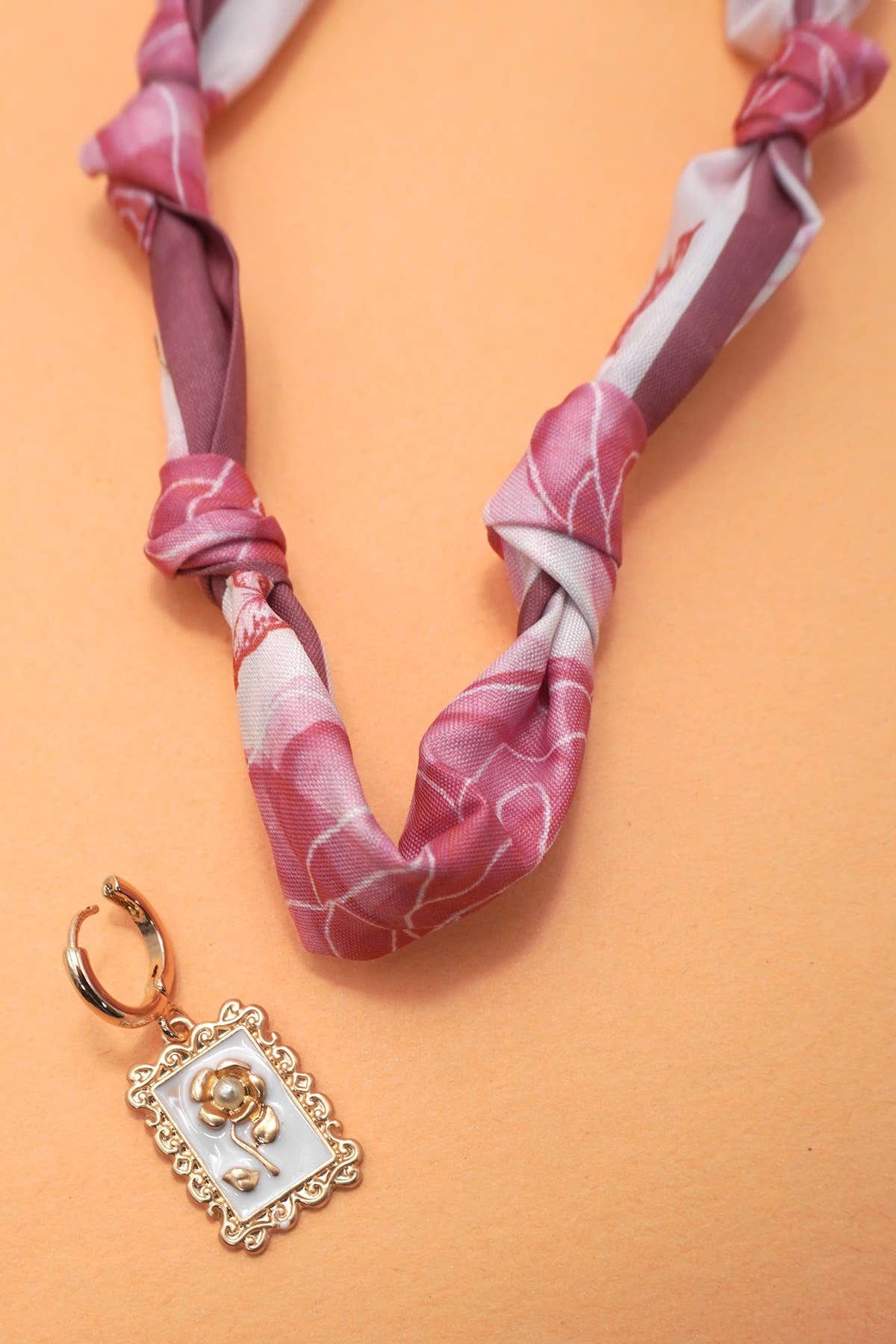 Scarf Charm Necklace