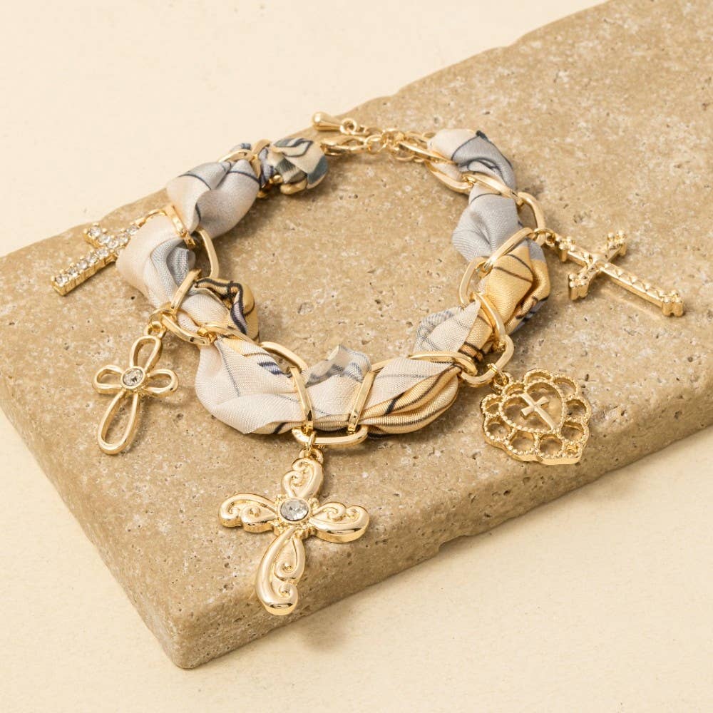 Susie Bandana Charm Bracelet