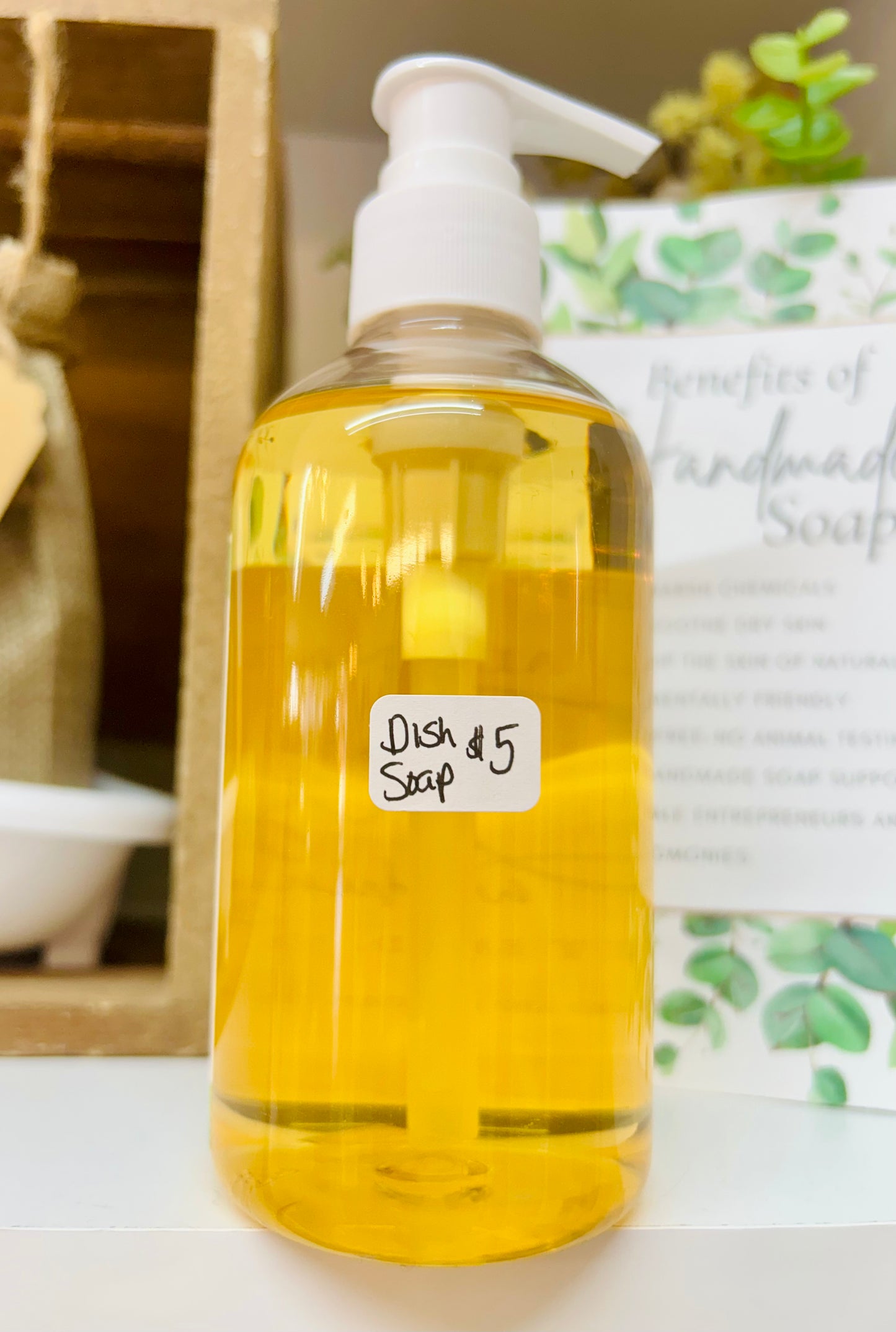 All-Natural Dish Washing Soap