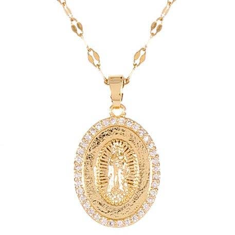 Virgin Mary Necklace