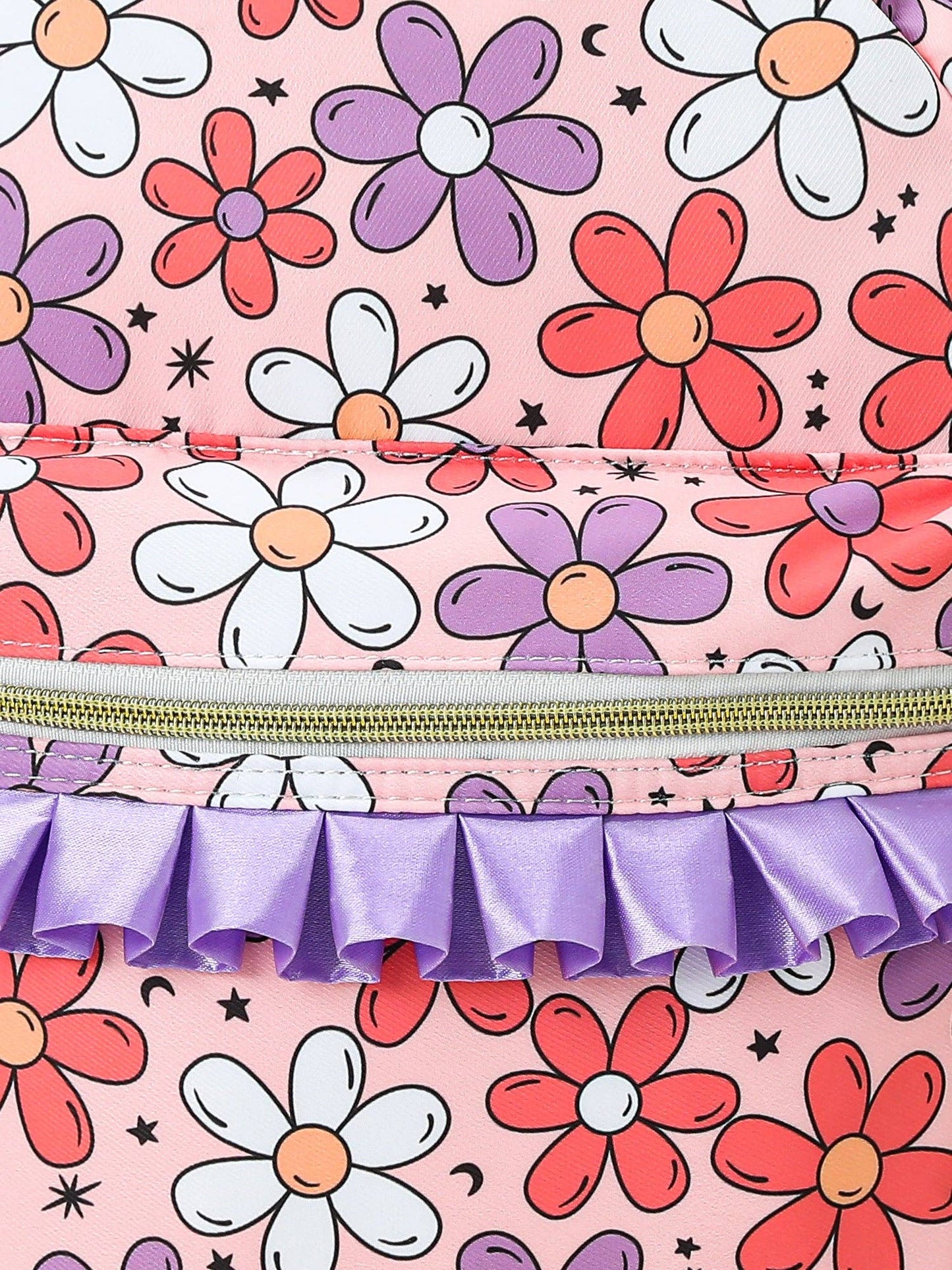 Flower Girls Ruffle Backpack