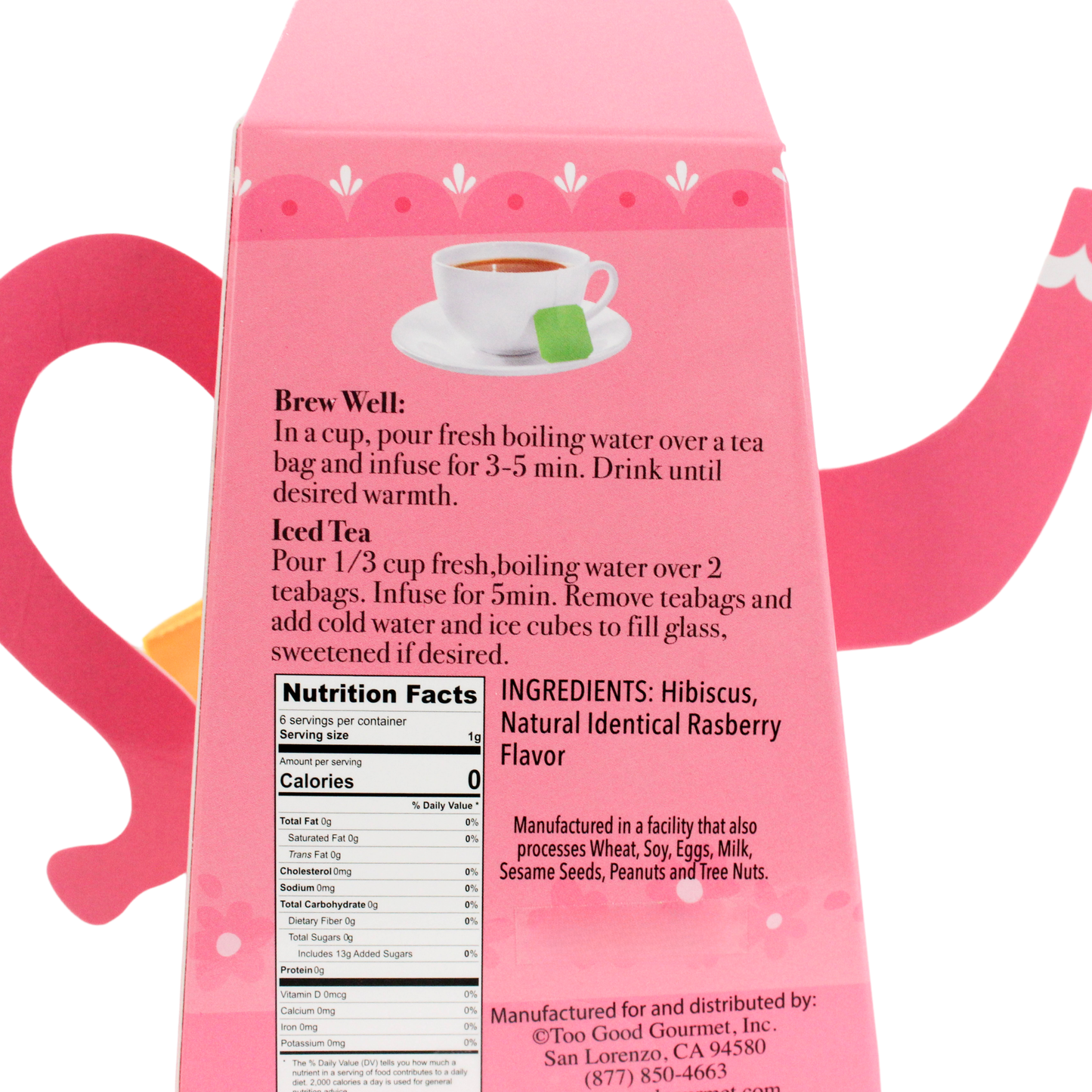 Gift Tea Set: Lemon & Raspberry Tea