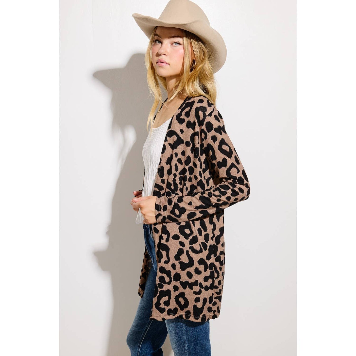 Julia Leopard Cardigan
