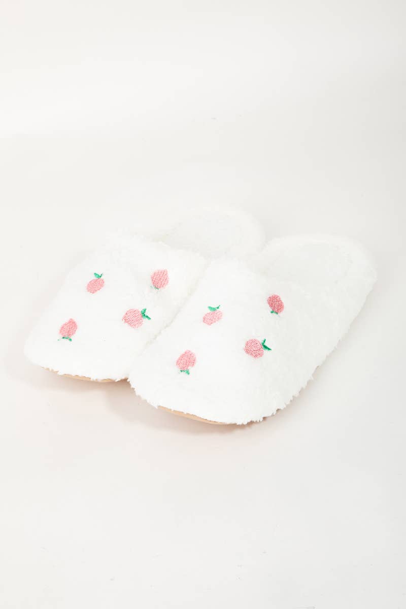 Kyra Strawberry Slippers