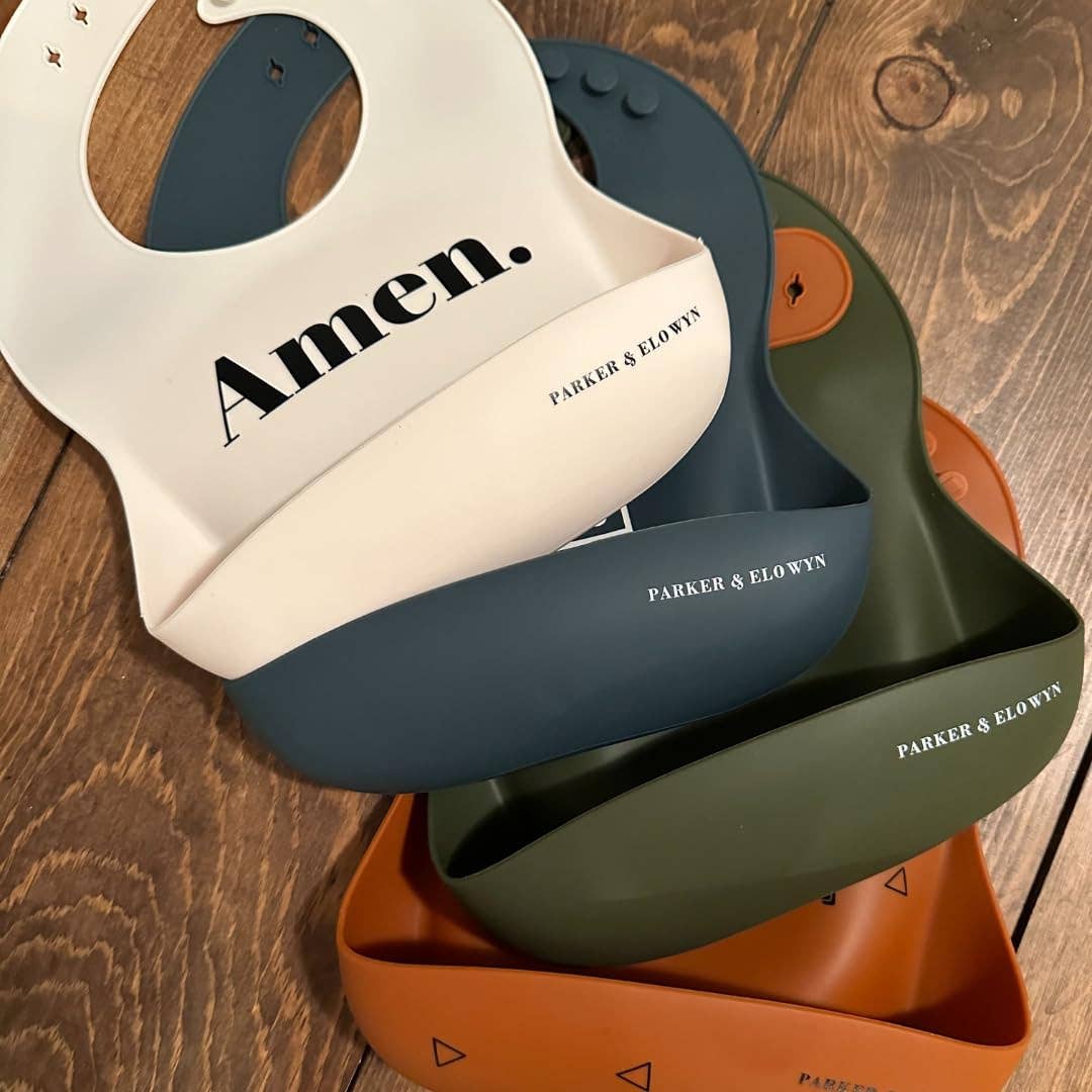 Amen. - Soft Waterproof Silicone Bib