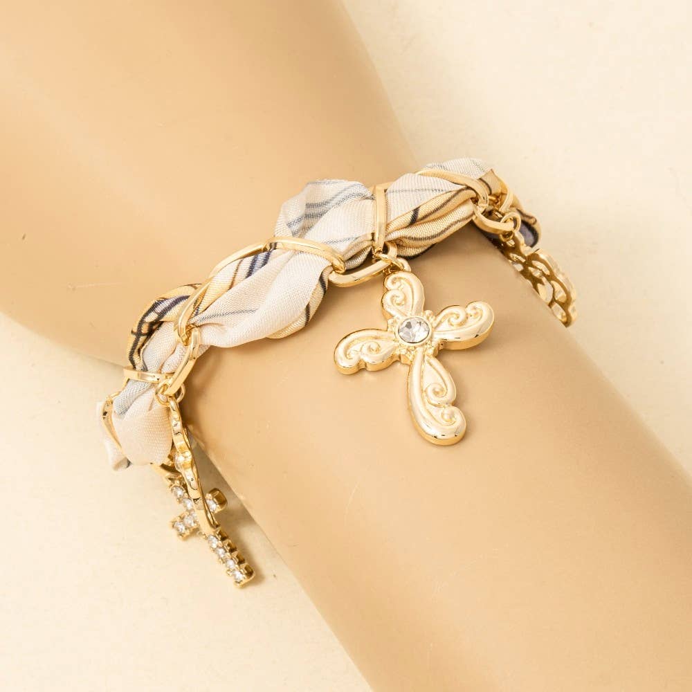 Susie Bandana Charm Bracelet