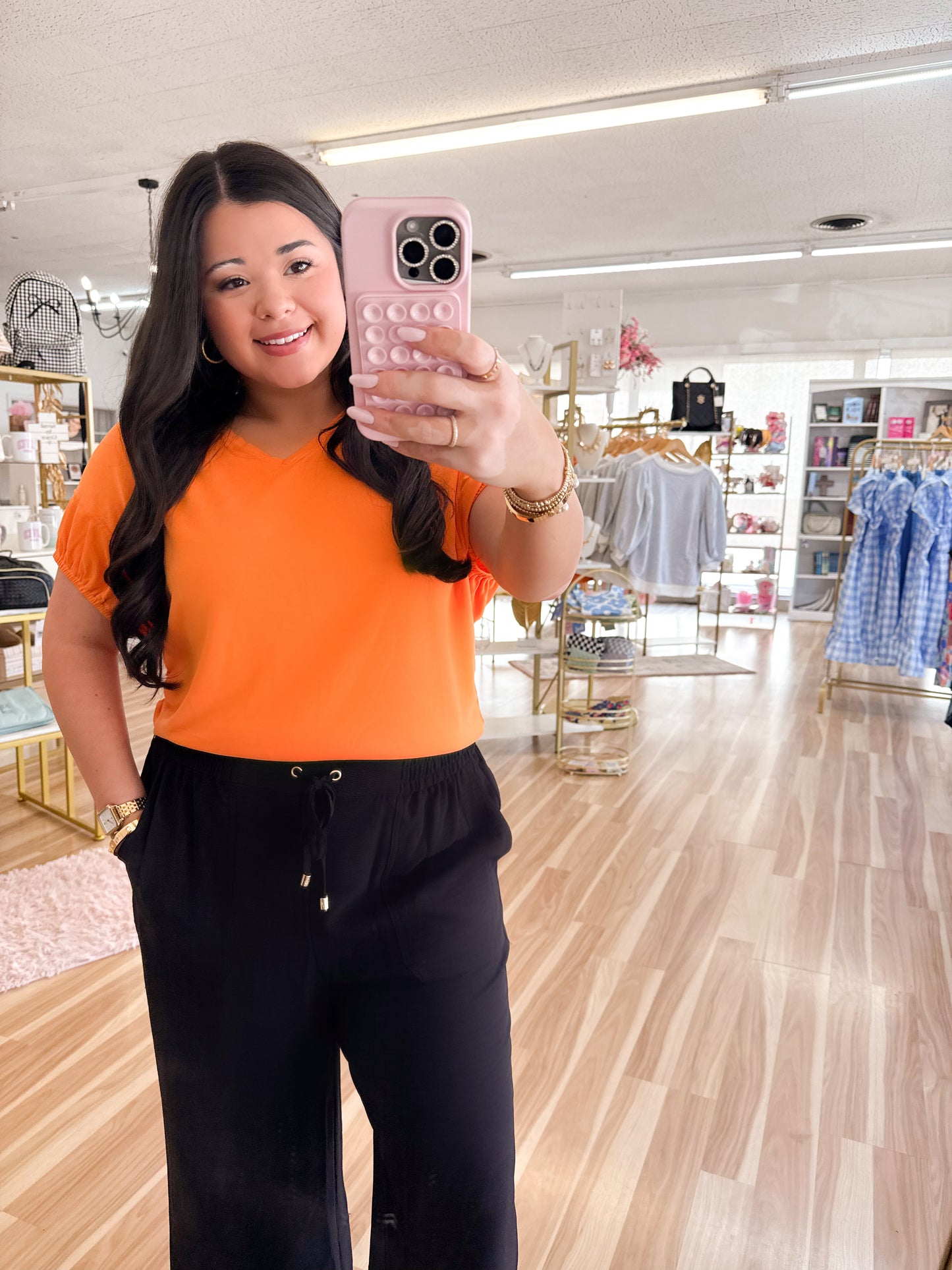 Aria V-Neck Blouse
