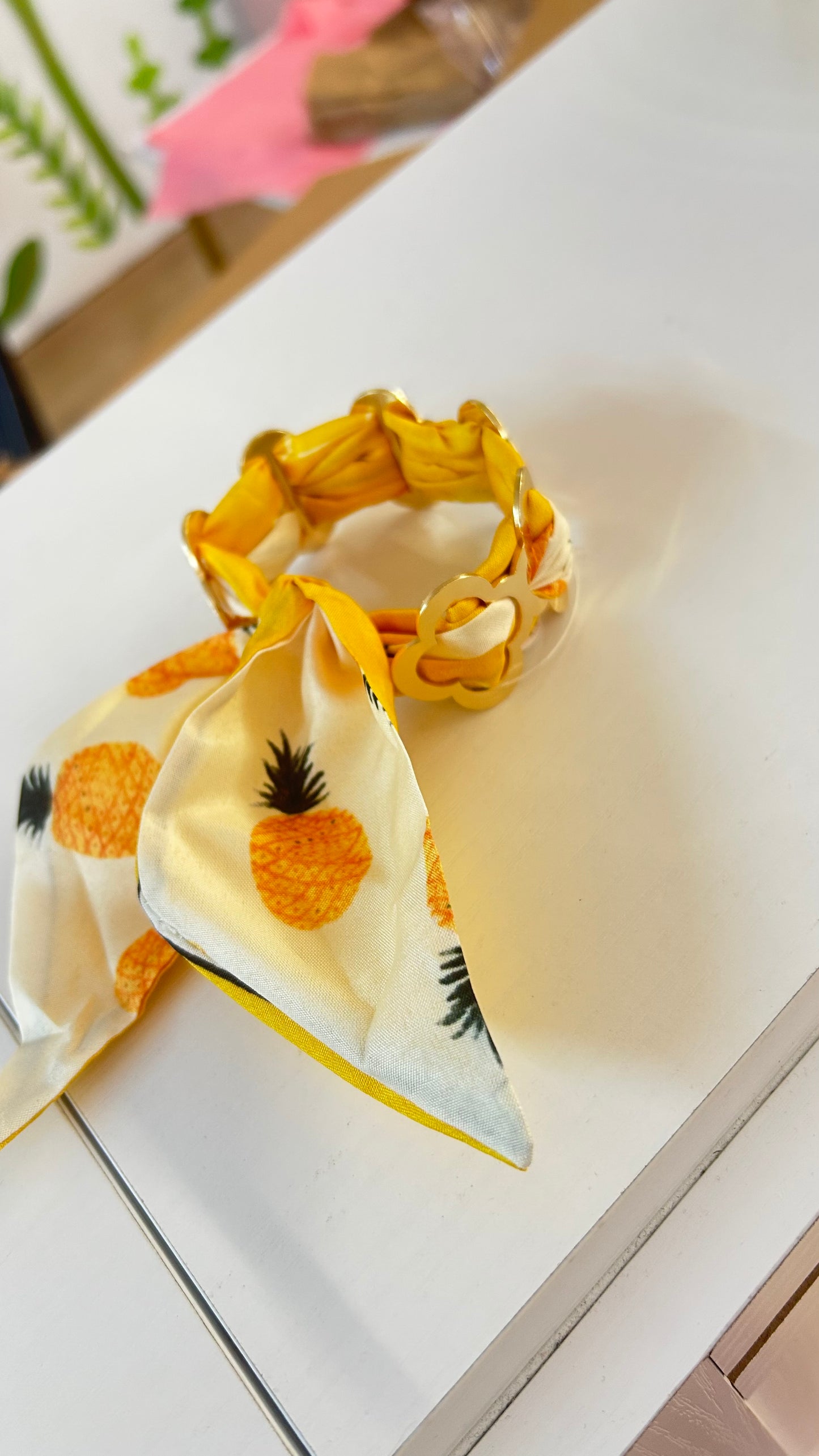 Iris Scarf Bracelet