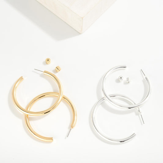 Mia Hoop Earrings