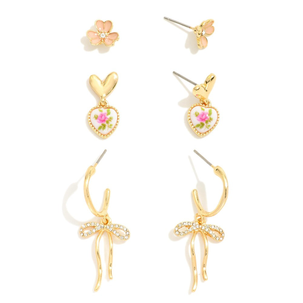 Brooke Trio Earrings