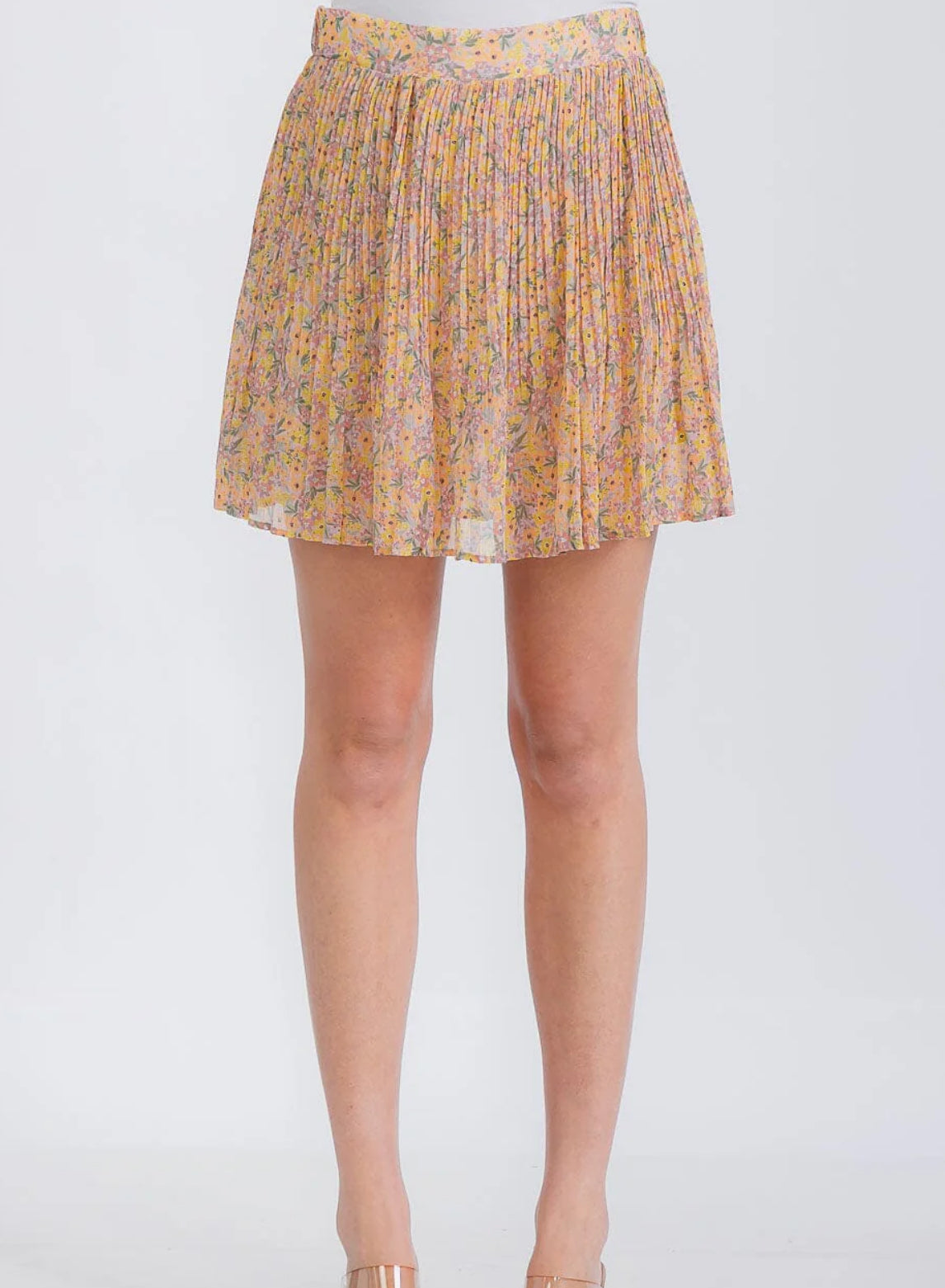 Petite - Raelyn Floral Mini Skirt