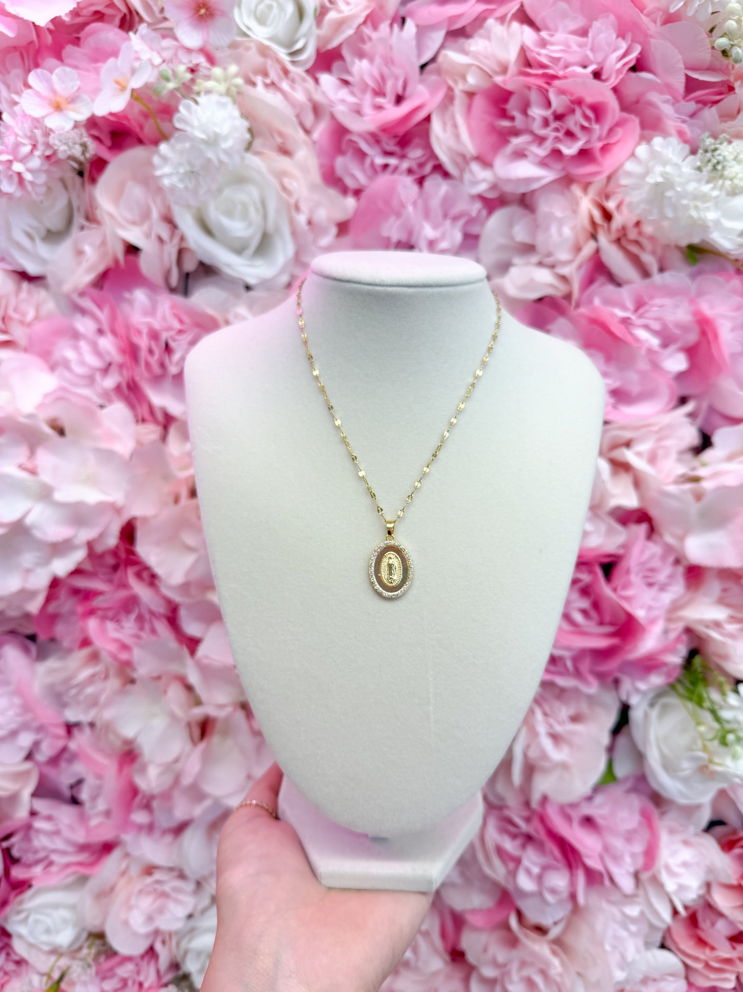 Virgin Mary Necklace