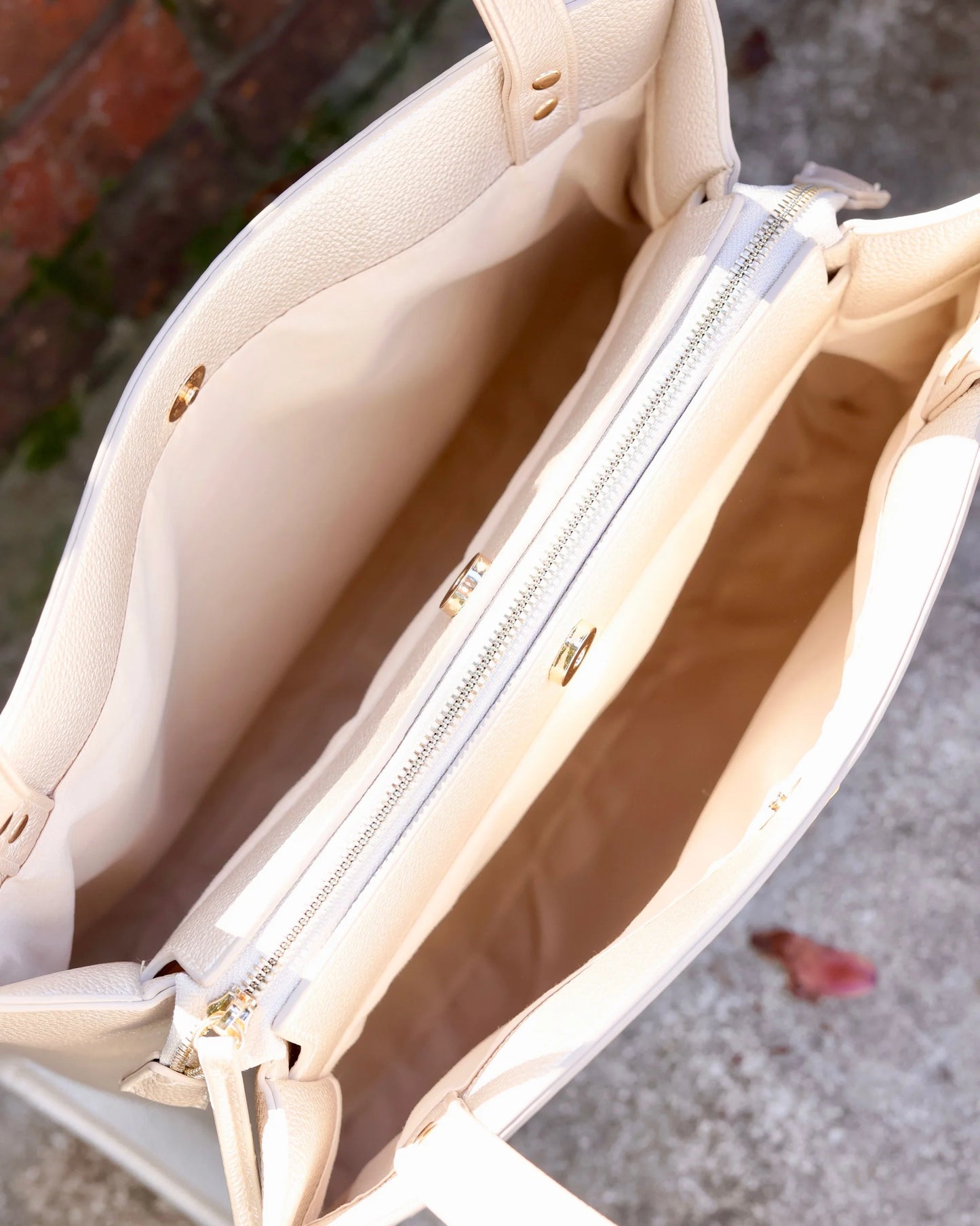 Caroline Hill Winona Tote Pearl