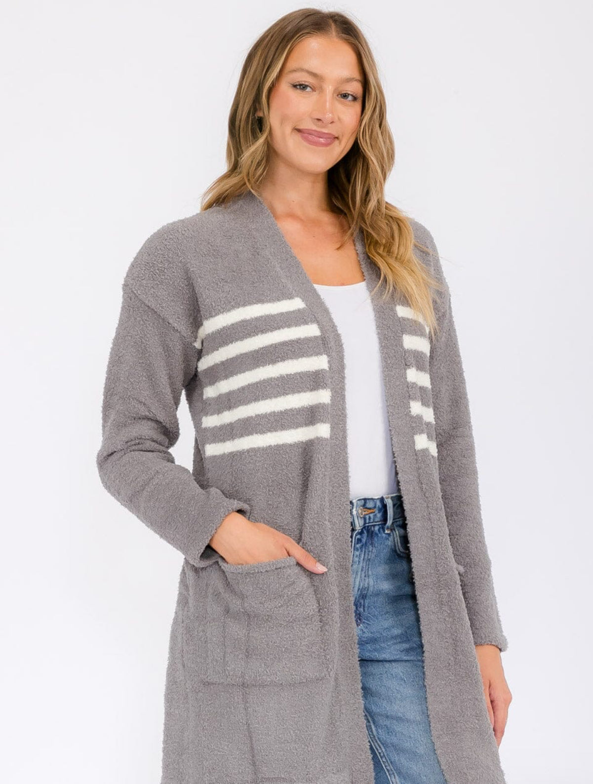 Joy Striped Cardigan