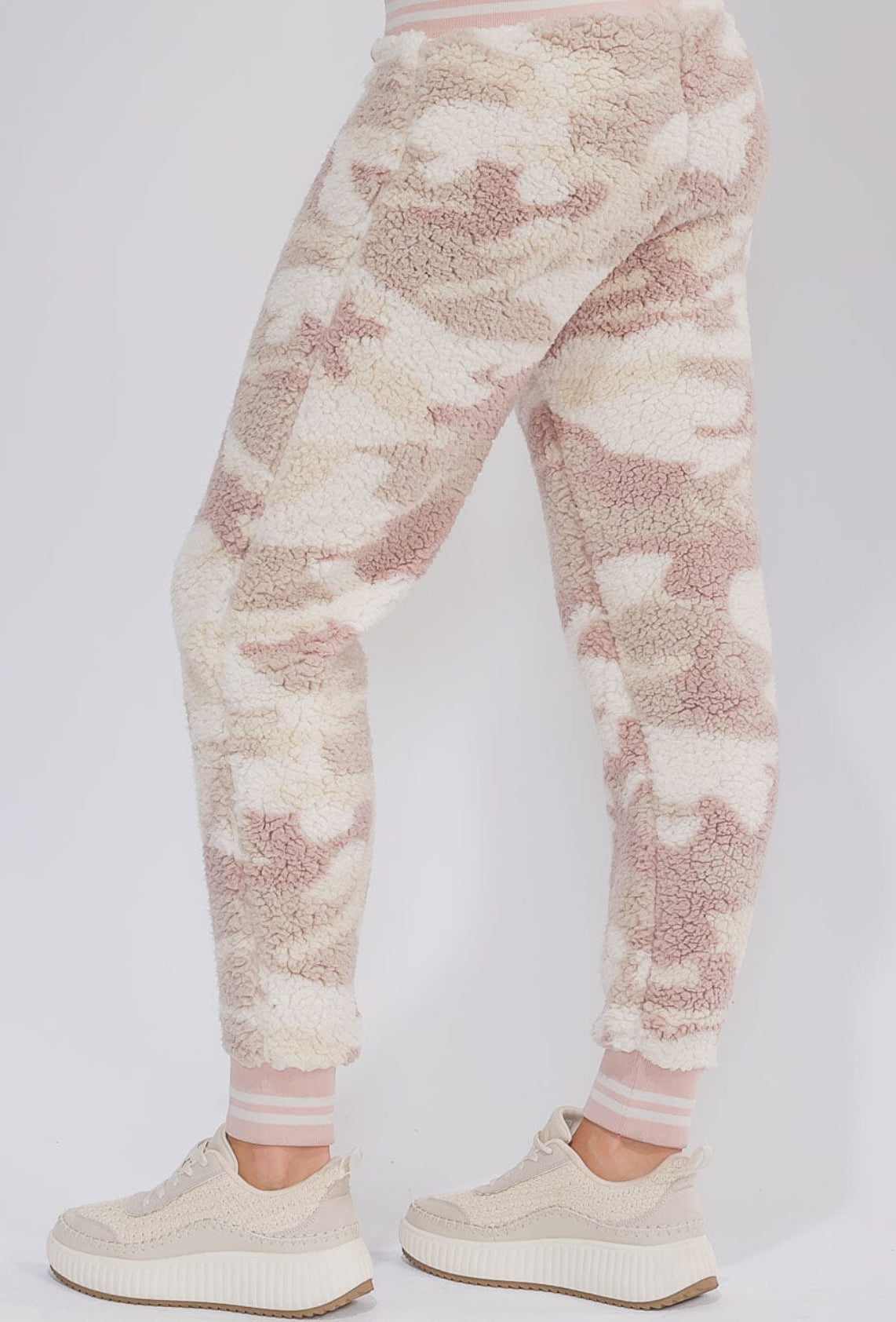 Giselle Camo Sherpa Pants