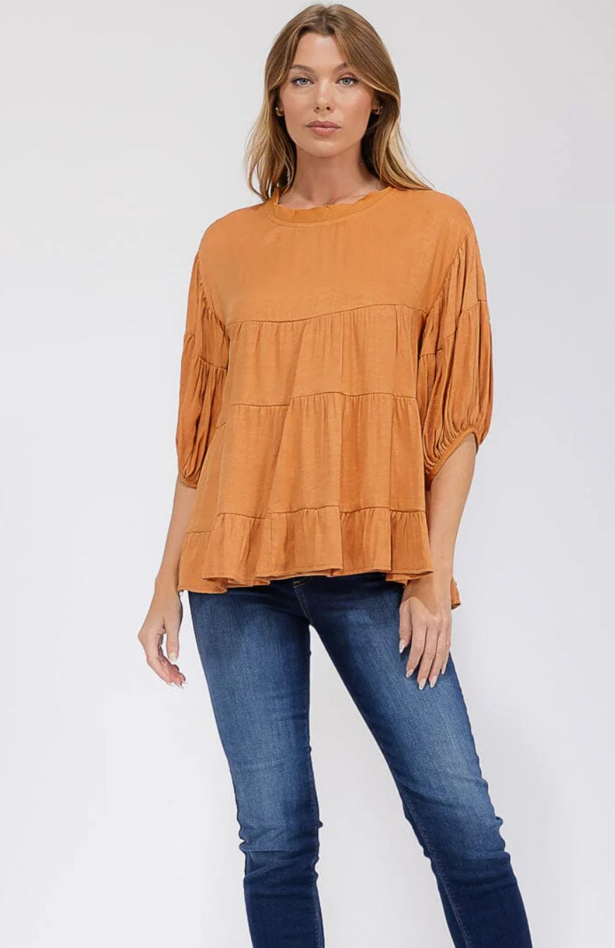 Alexia Tiered Blouse
