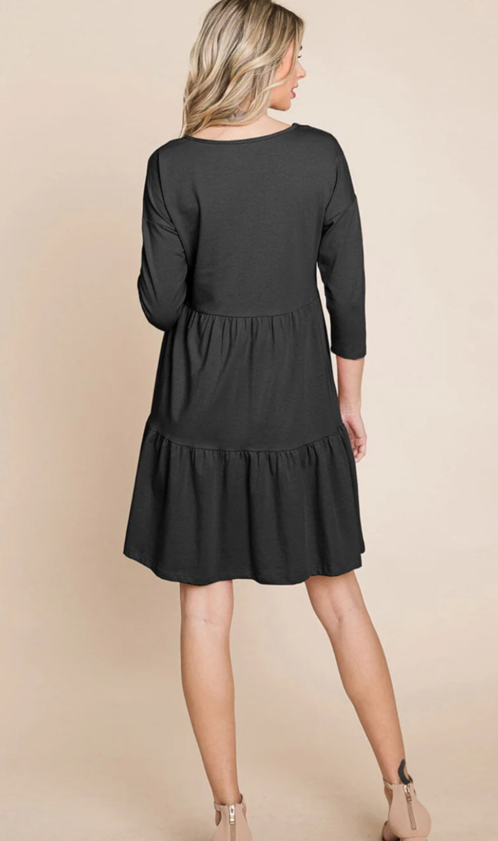 Monica Button Up Dress