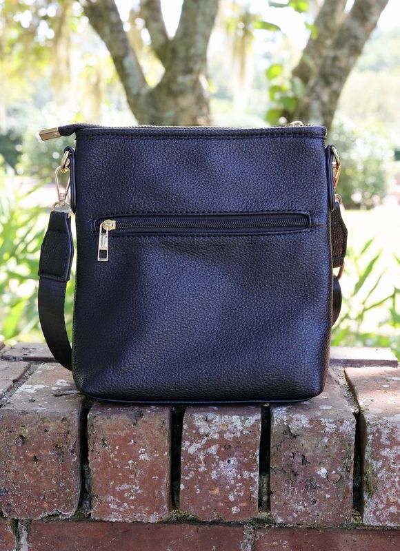 Caroline Hill Briggs Crossbody Black