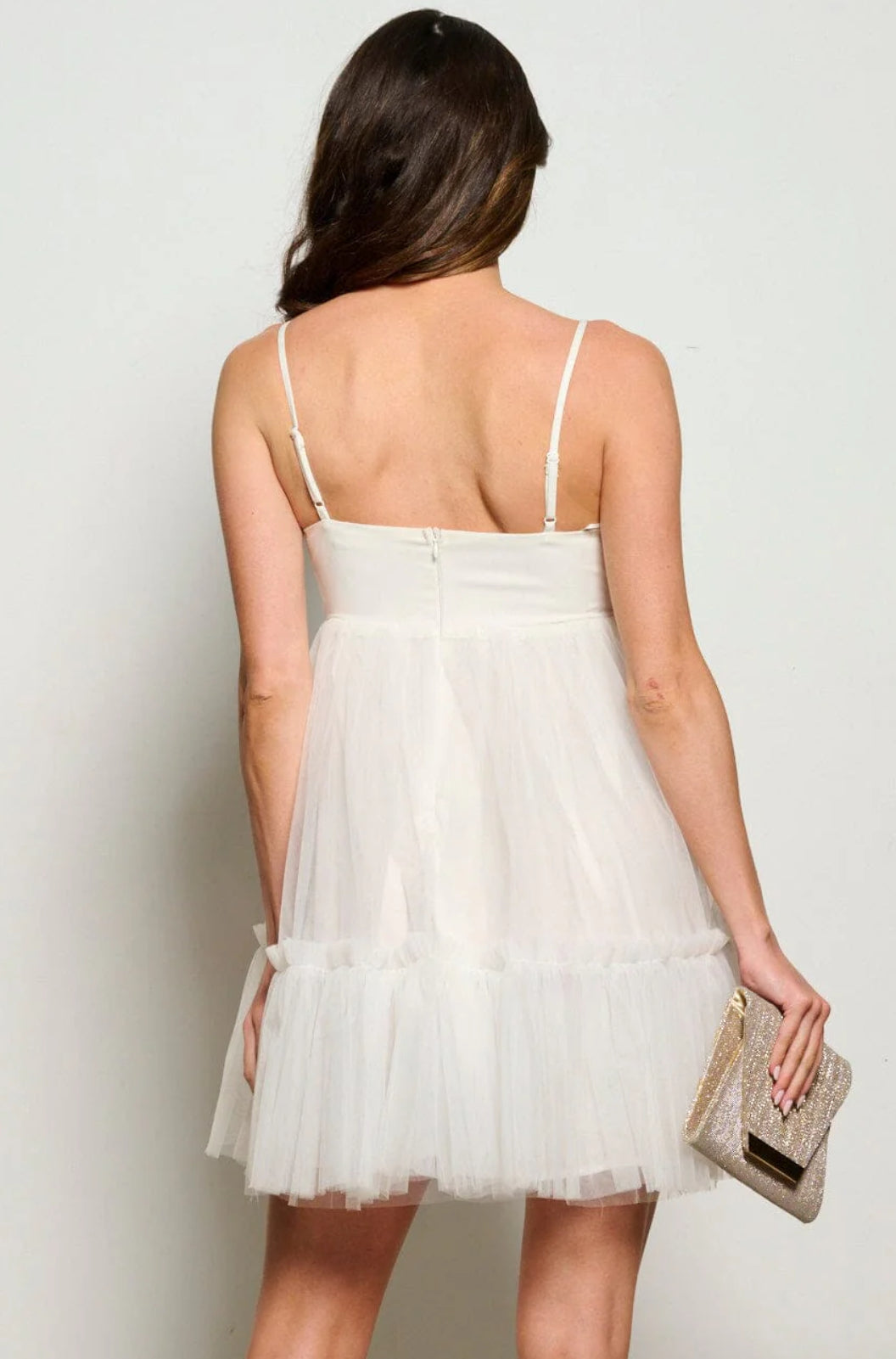 Yasmin Tiered Ruffle Mini Dress