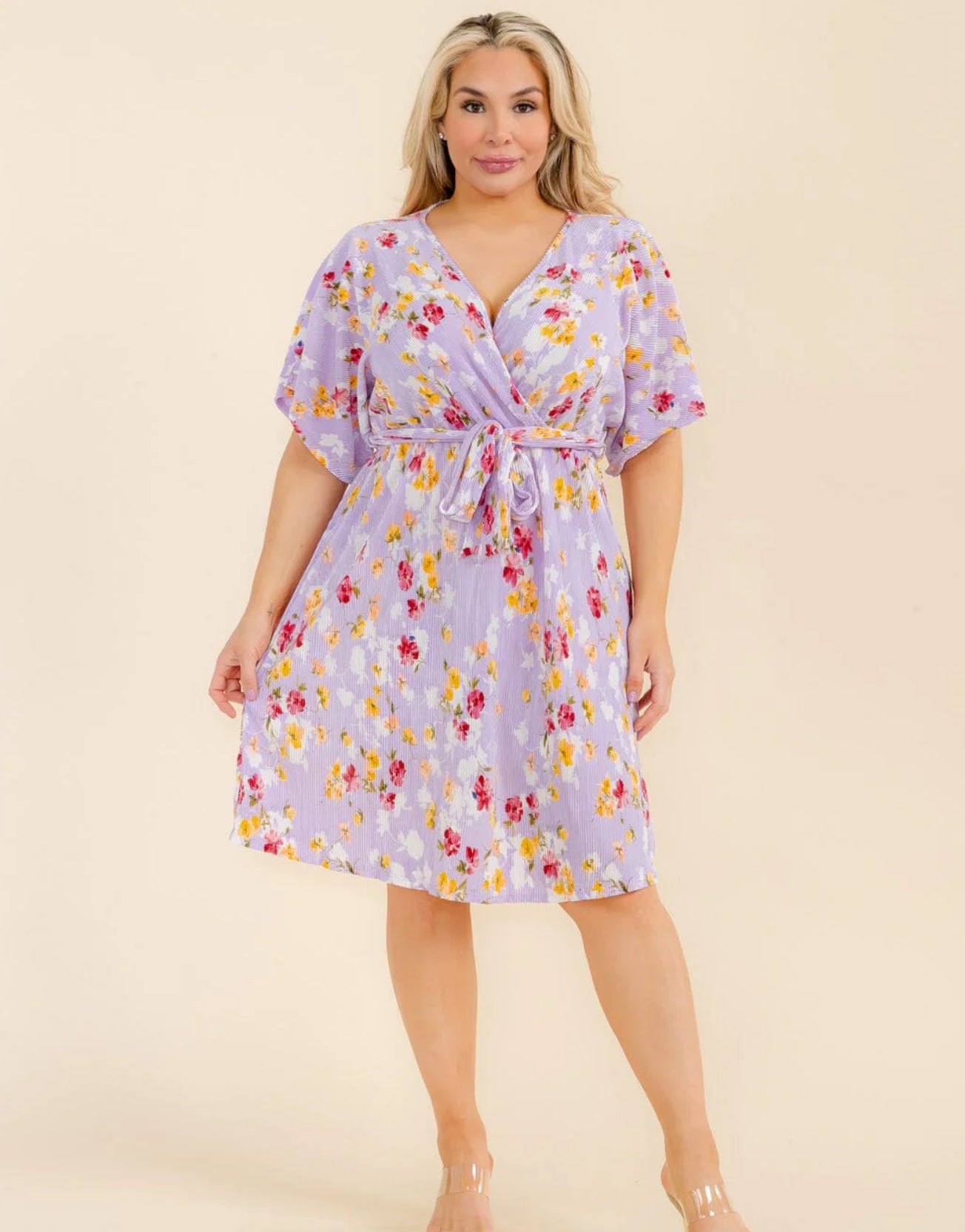 Rachel Plus Floral Dress