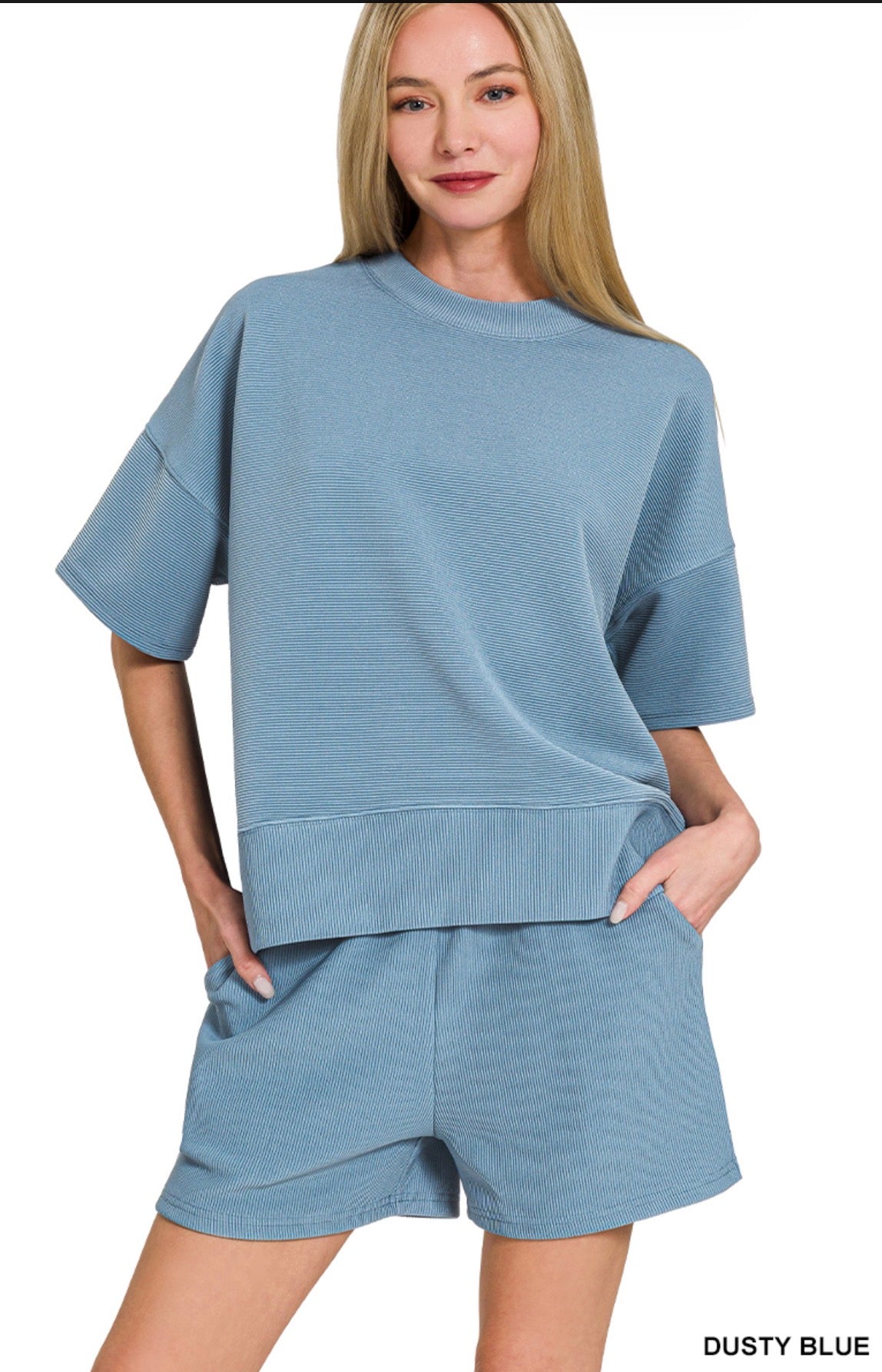 Carla Woven Matching Set