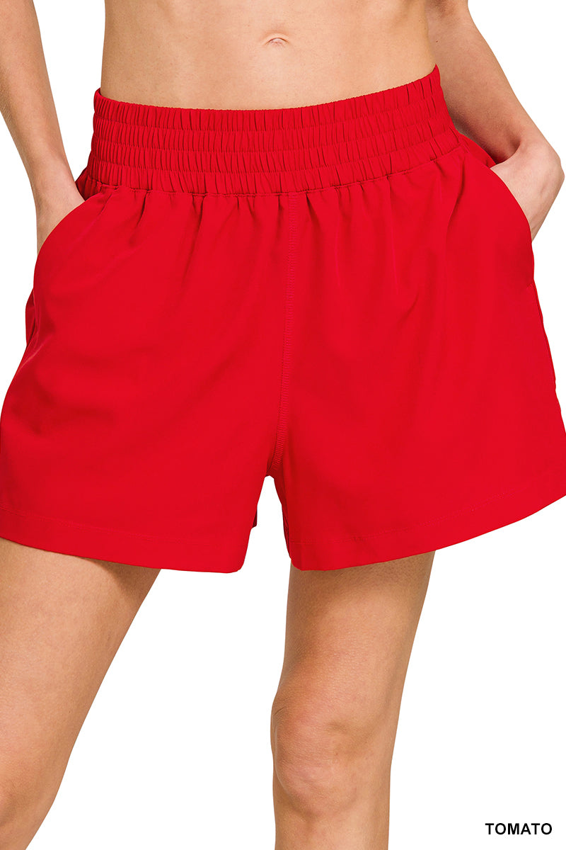 Heather Athletic Short