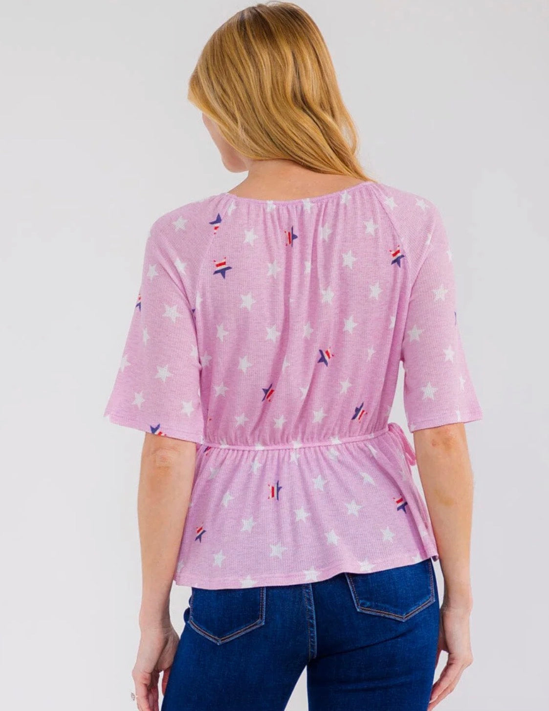 Kate Star Print Top