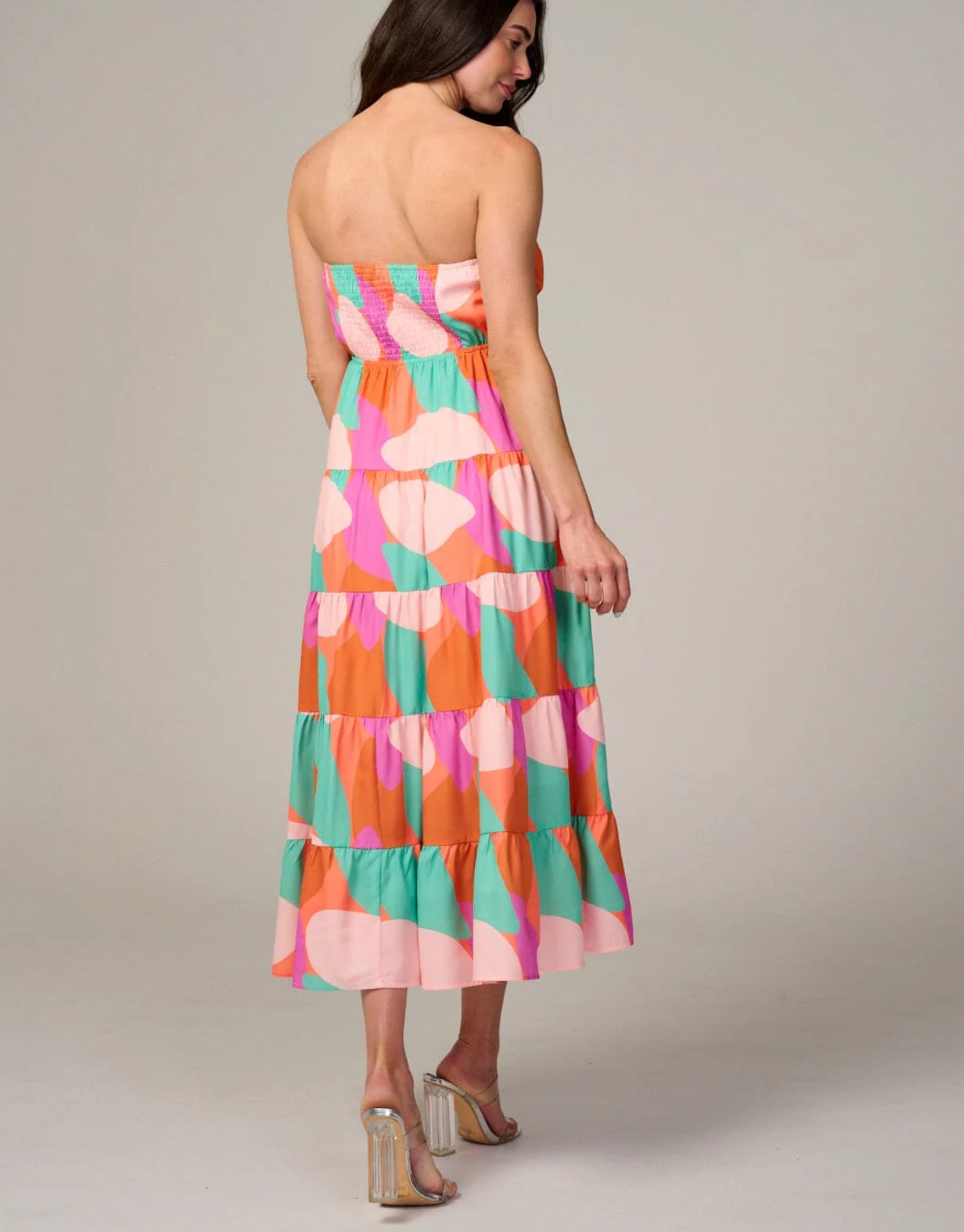 Naya Tube Top Smocked Maxi