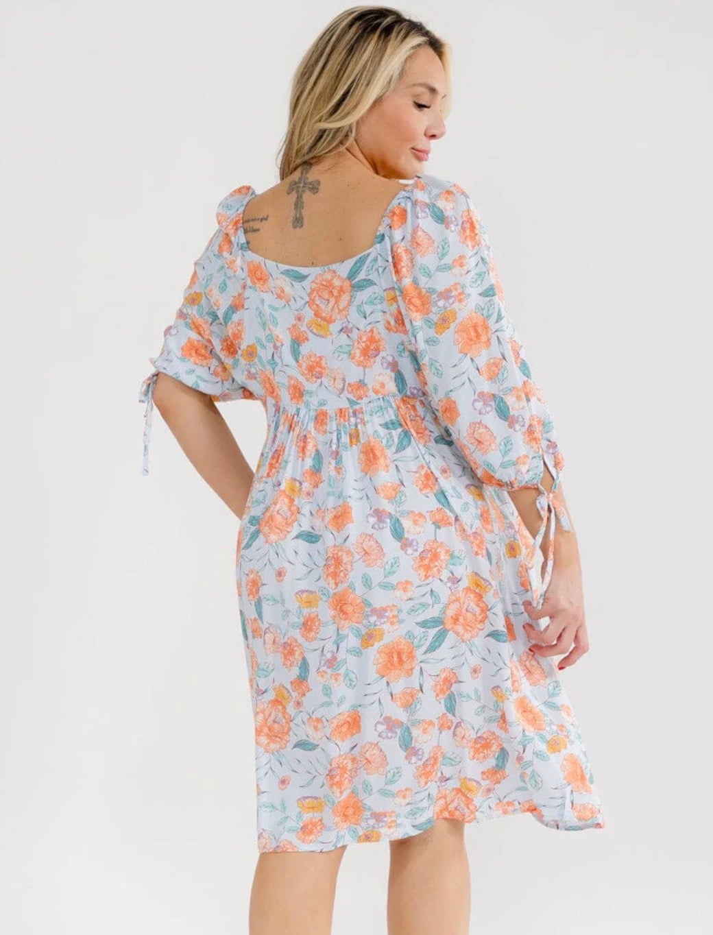 Plus - Shelby Floral Mini Dress