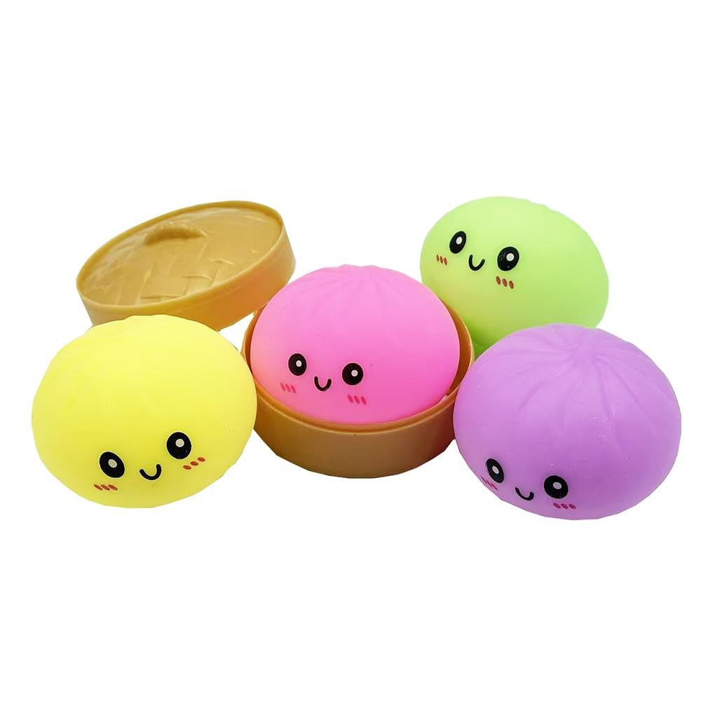 Solid Color Dumpling Squishy Kids
