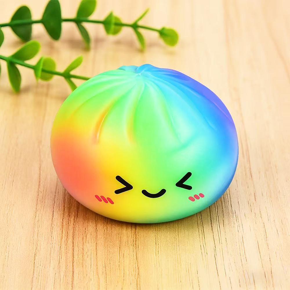 Rainbow Dumpling Squishy Kids