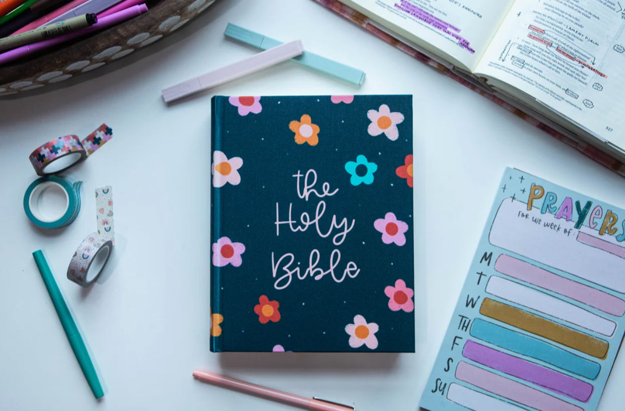 Retro Daisy ESV Journaling Bible