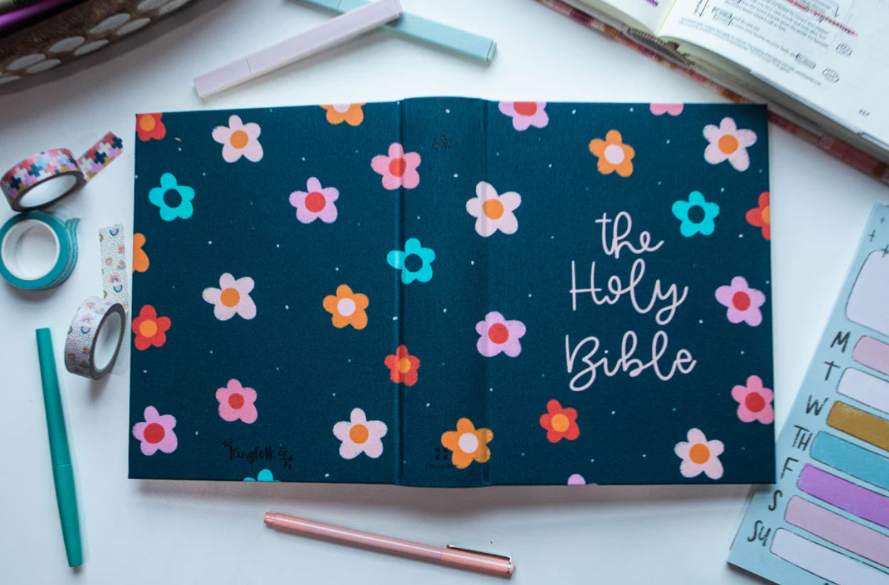 Retro Daisy ESV Journaling Bible